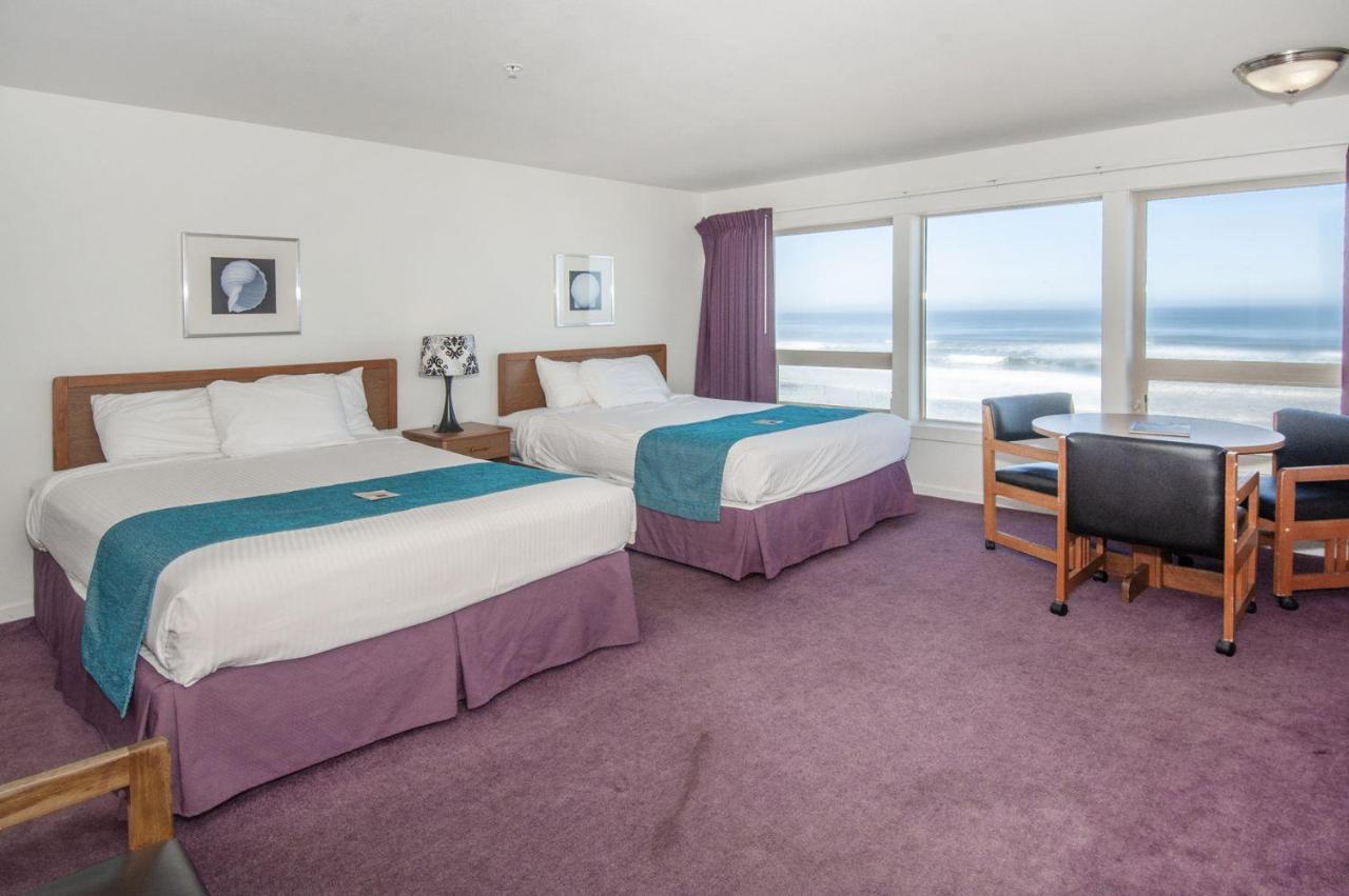 Seahorse Oceanfront Lodging Lincoln City Kültér fotó